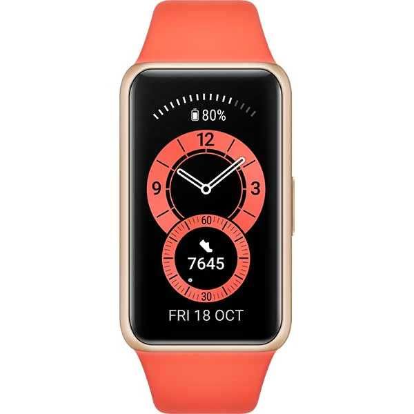 Bratara fitness HUAWEI Band 6 Negru, Roz, Portocaliu - Noua Sigilata