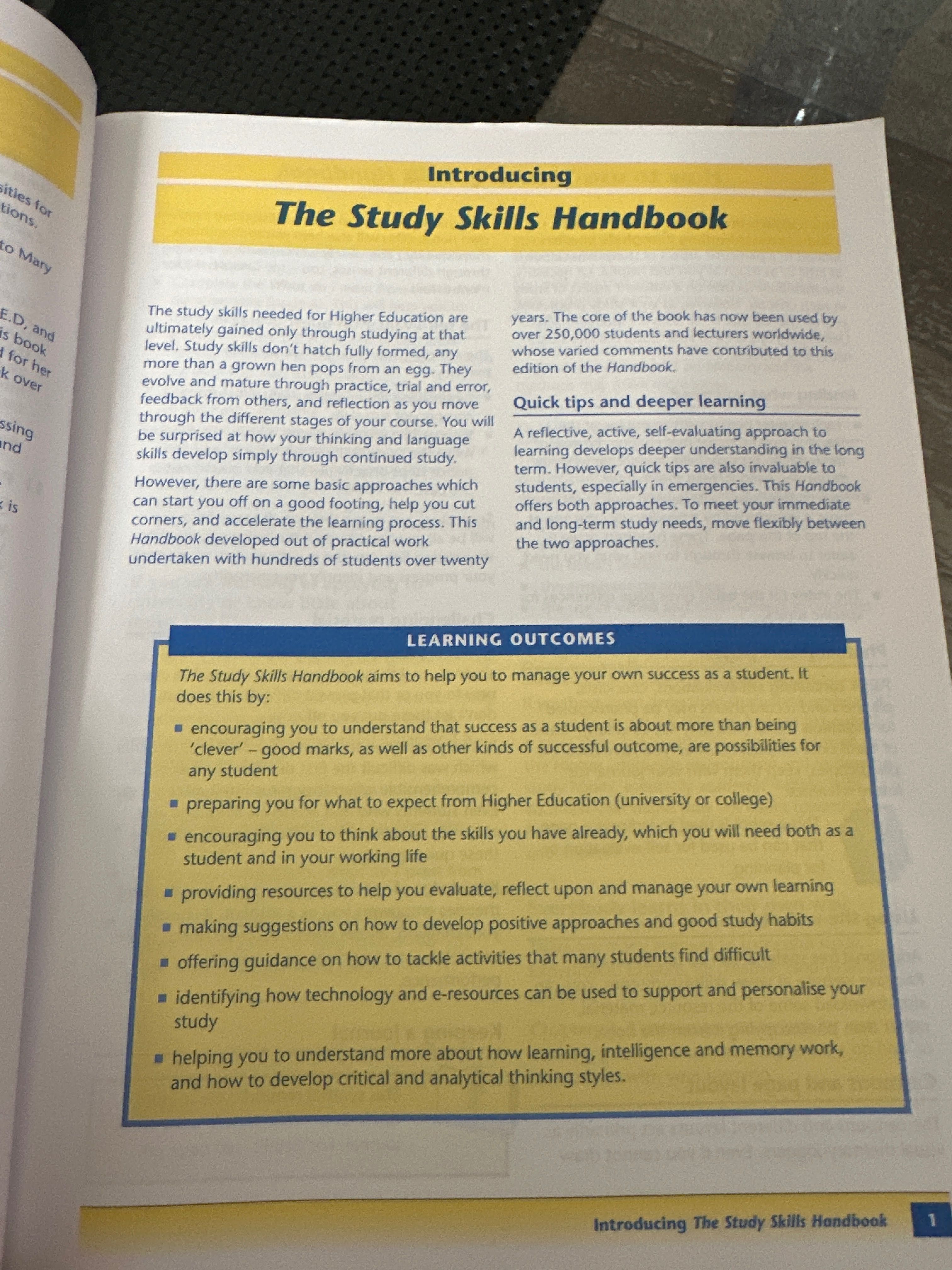 The study skills handbook