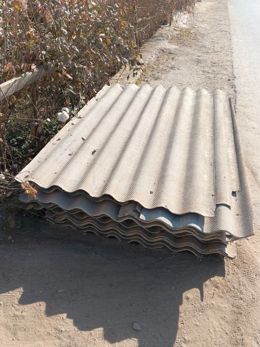 Шифер асбест б/у