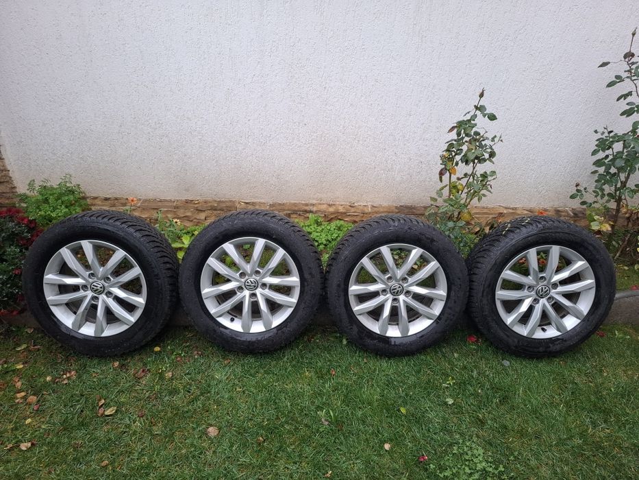 Roti R16 cu anvelope iarna Vw passat B8