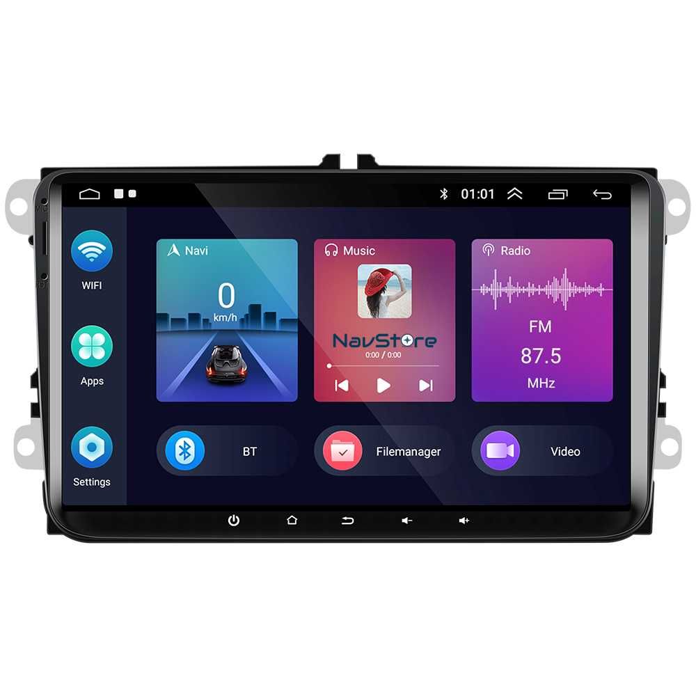 Navigatie Android 9Inch, 2GB RAM 32 Stocare VW/Skoda/Seat/Passat/Golf