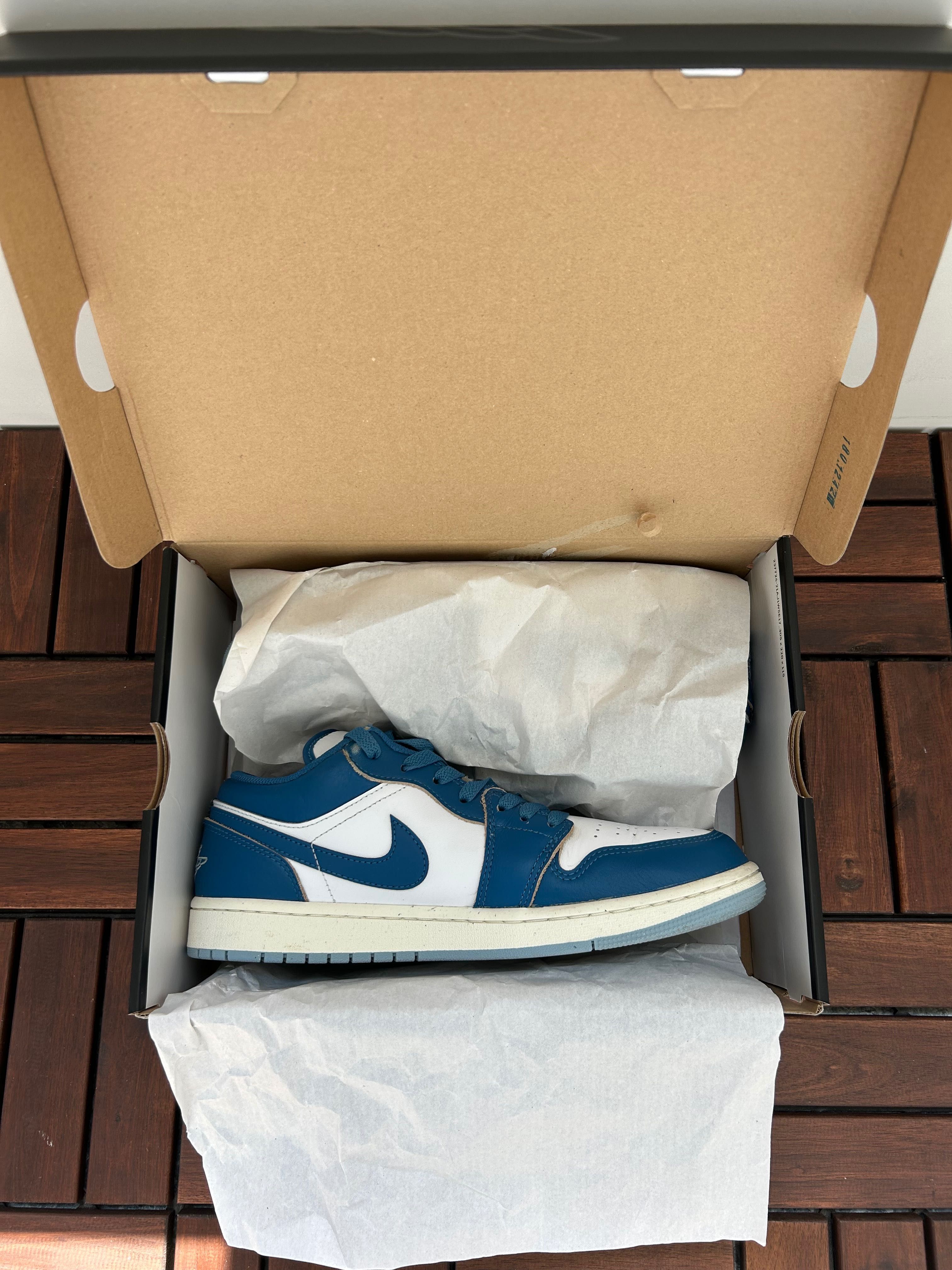 Nike Air Jordan 1 Low Industrial Blue