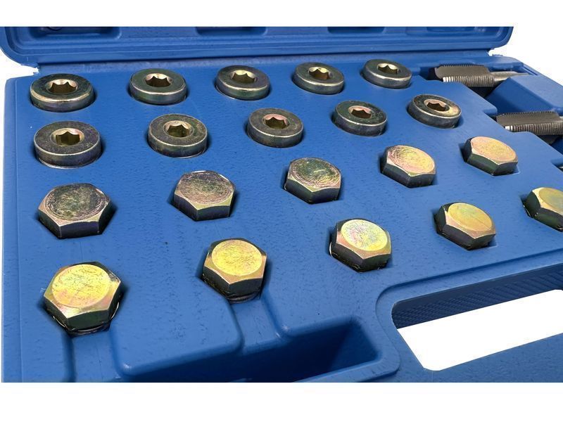 Комплект за ремонт и смяна на пробки m13-m15-m17-m20 gebo tools