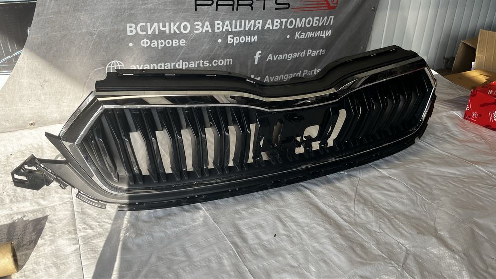 Skoda Octavia 4 предна решетка