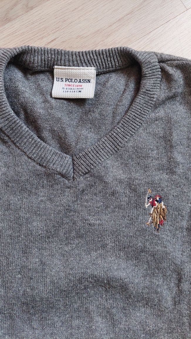 LEVI'S и USPA U.S. Polo Assn. лот пуловер, суичър, блуза, панталон 5-6