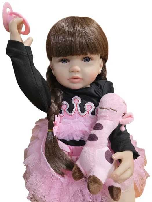 Реалистична кукла Реборн, Reborn бебе, преродено бебе 55см