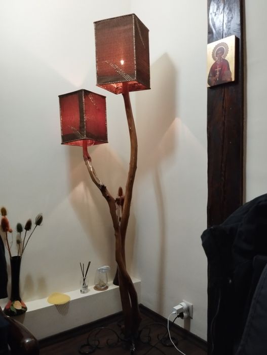 Lampadar de podea vintage