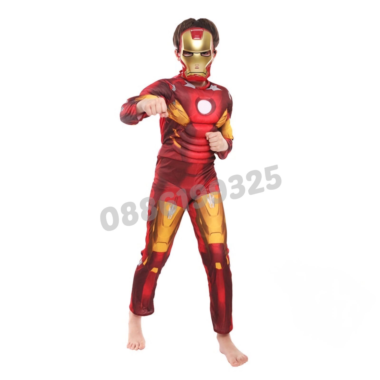 Детски костюм на Железния човек, Детски Костюм Ironman + ПОДАРЪК