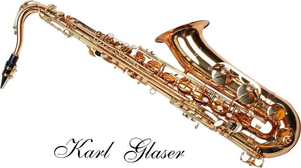 Tenor Saxofon AURIU curbat Nou Karl Glaser Sax Saxophone Si b Germania