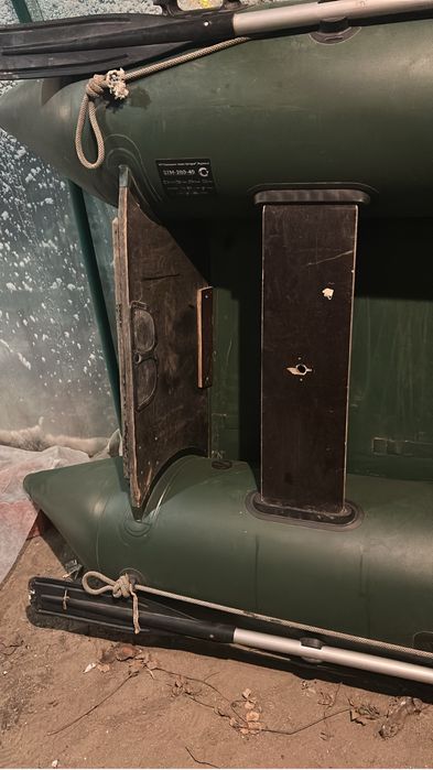 Barca Aquastorm cu motor si sonar