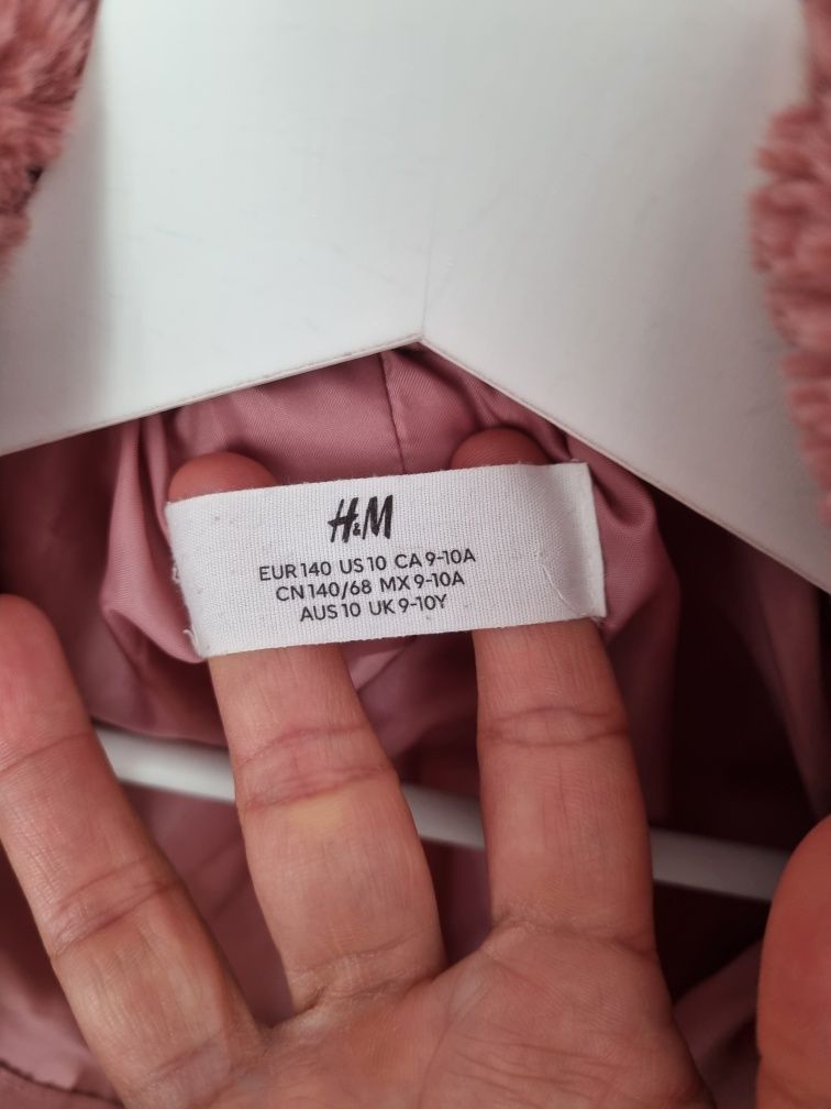 Haina blana fete H&M 140 9-10 ani