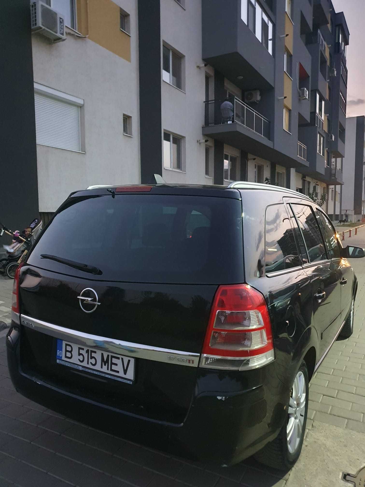 Vand zafira B, 2009 ,1.7,125 , 7 locuri