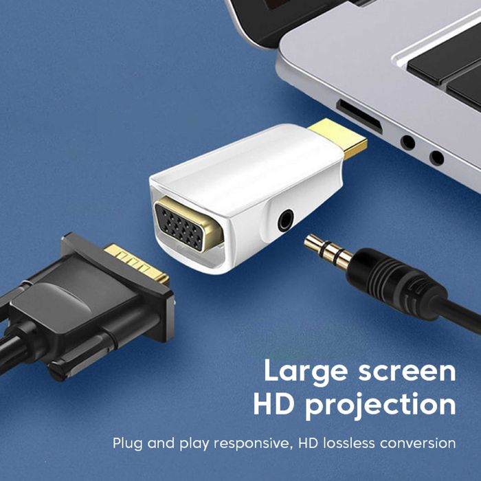 Adaptor mufa HDMI la VGA - Transport gratuit