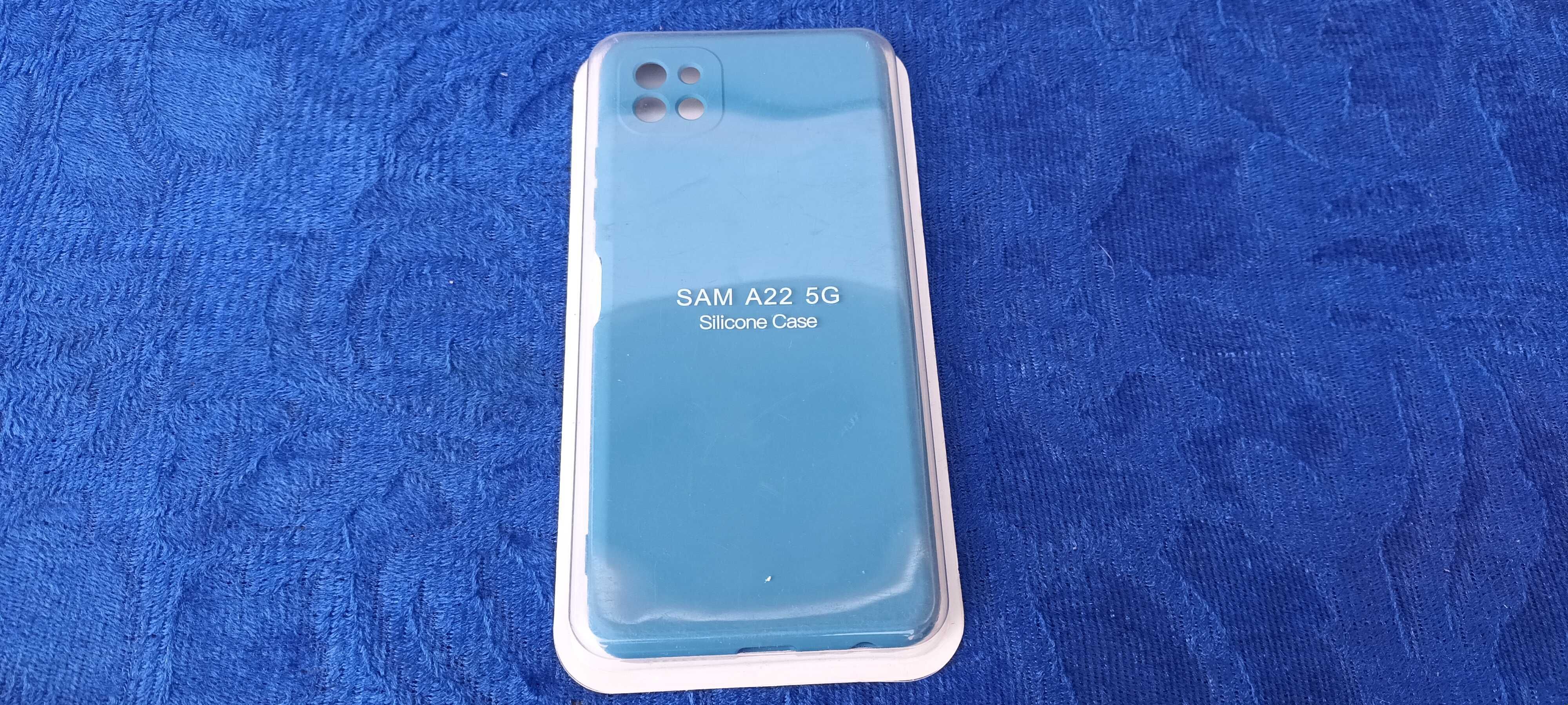Husa compatibila cu | Samsung Galaxy A22 5G | Tpu Blue