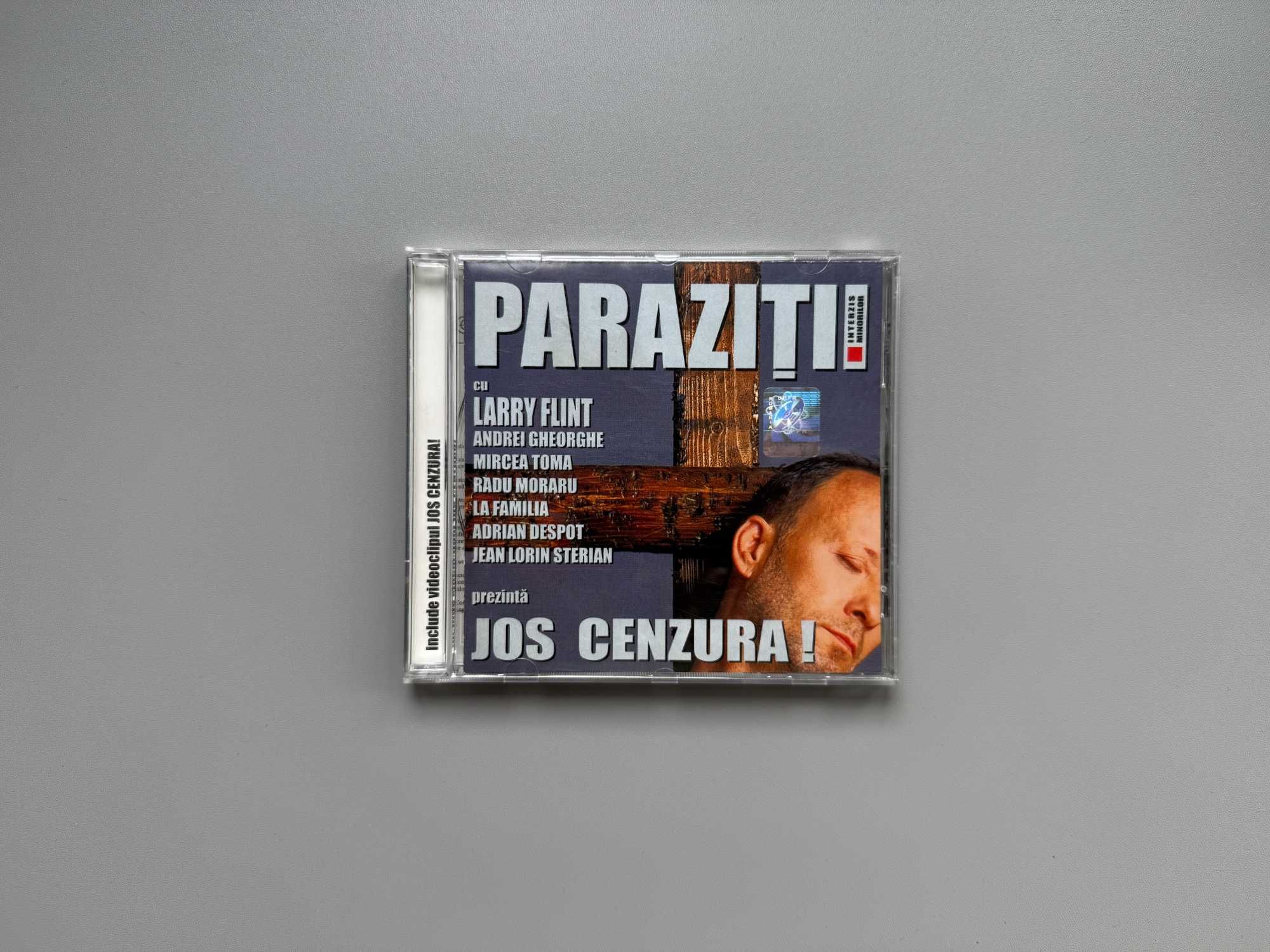 Parazitii - Jos Cenzura | In Focuri CD