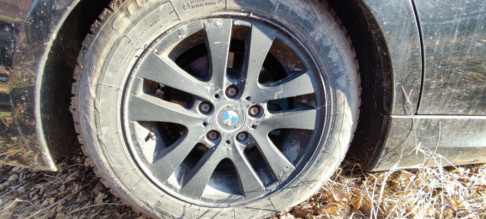 Джанти BMW 16ки с гуми 205/60 16 Double spoke style 156