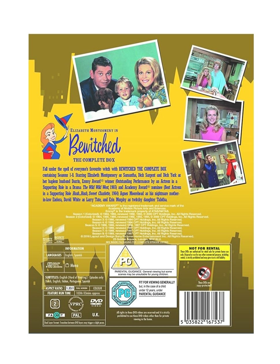 Film Serial Bewitched: The Complete Box Set [DVD] Sigilat