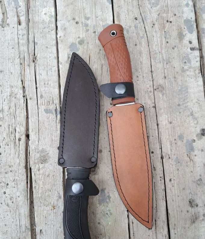 Разделочные ножи из Aus-8 рукоять - эластрон