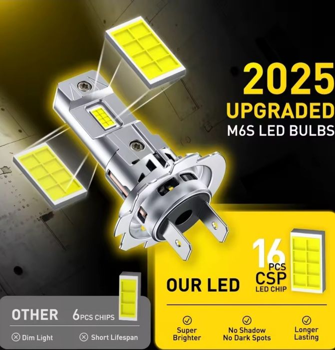 Becuri Led Canbus H 7 dedicate  30000LM  6500K