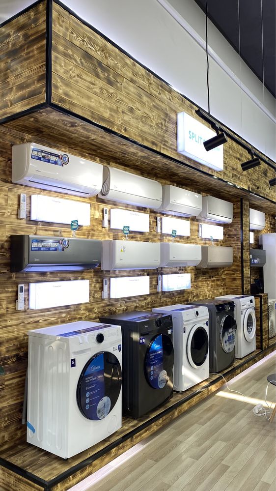 Шоу- рум MIDEA кондиционер ALBA- 9,000 Btu / Инвертор / wi-fi