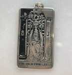 Pendativ/medalion/amulet argint marea preoteasa tarot