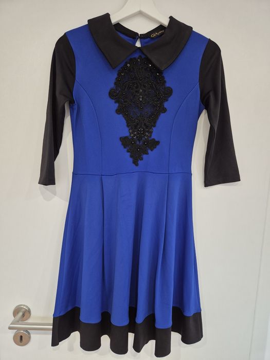 Синя рокля, размер S, цена - 40 лв.