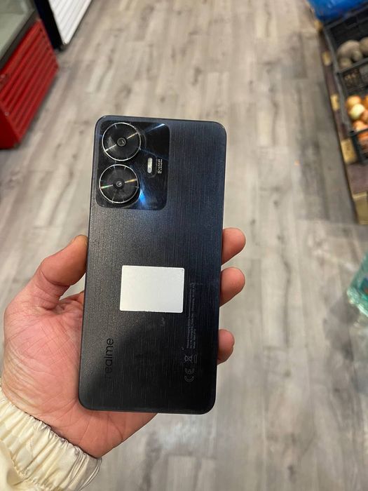 Realme c55.

Xotira: 8×256.

Rangi: Qora

Ishlagan vaqti: 2 o