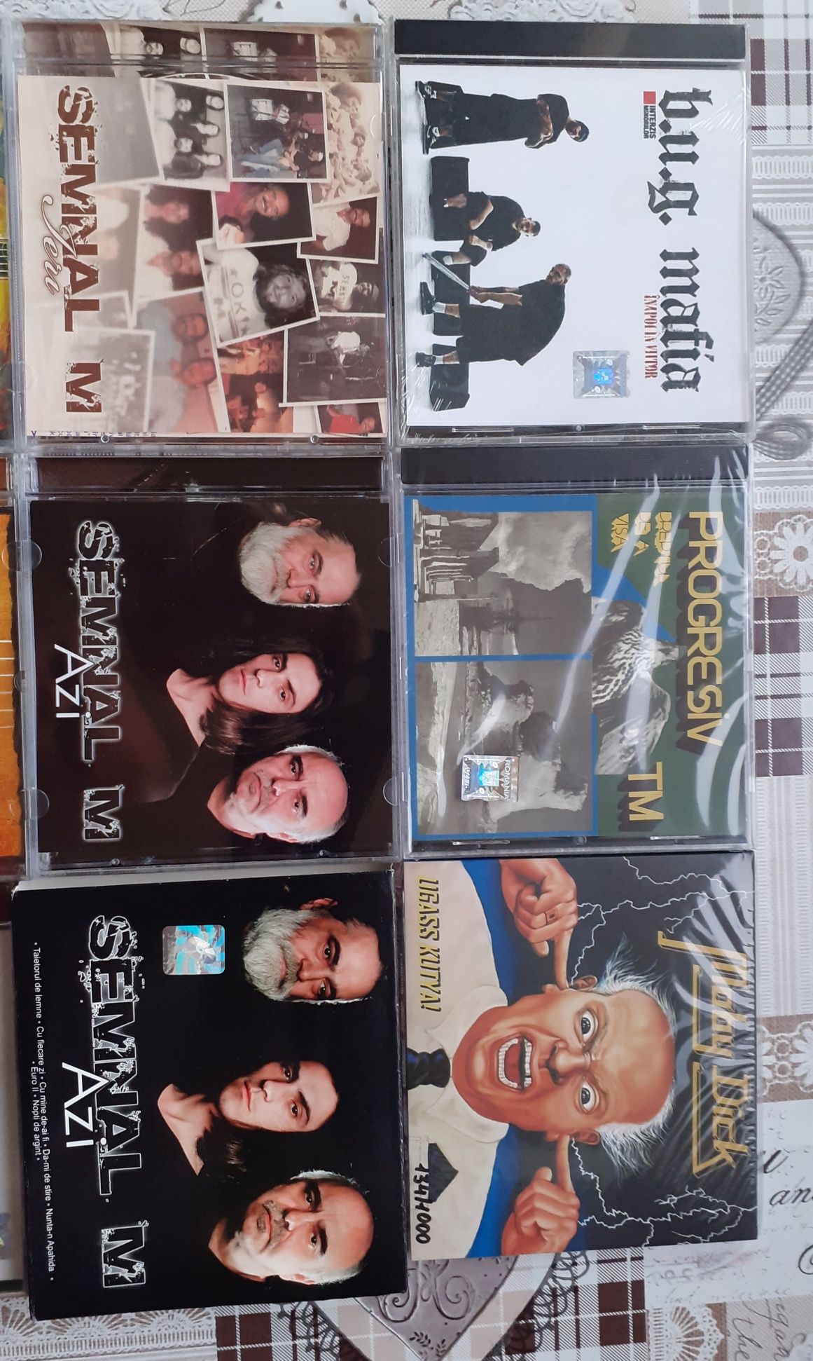 CD audio originale Bug Mafia Semnal M Progresiv Tm Mystique Moby Dick