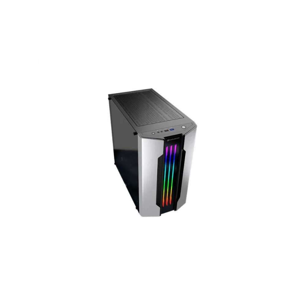Корпус Cougar / Gemini M-Silver / Micro-ATX, Mini-ITX / Черный