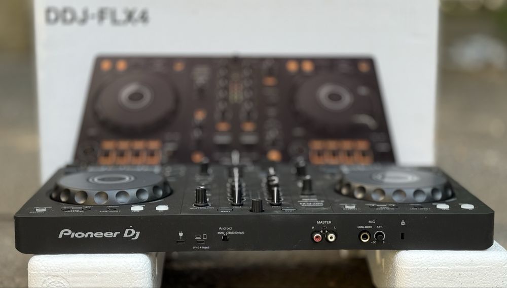 DJ контролер, Pioneer Dj, DDJ-FLX4 с 2 канала, USB