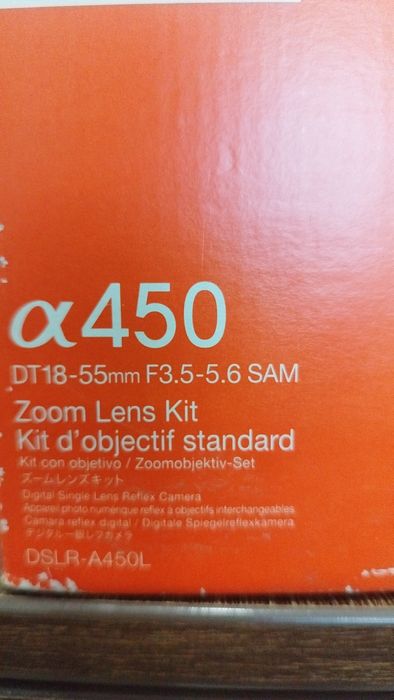 Фотоапарат Sony a 450