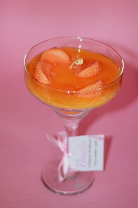 Ръчно направени свещи-десерти