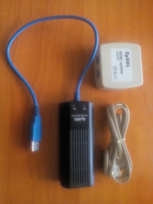 ADSL модем USB Zyxel