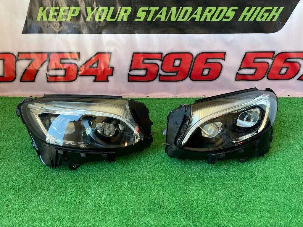 Mercedes GLC W253 Set Faruri Far stanga dreapta Full Led Complete