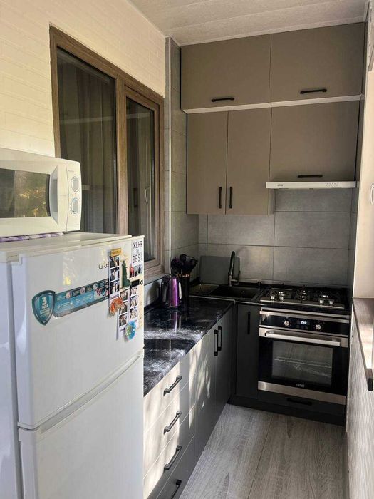 1 комнатная, переделанная в двух