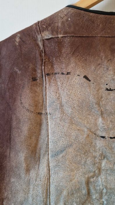 Двулицево елече от естествена кожа/косъм