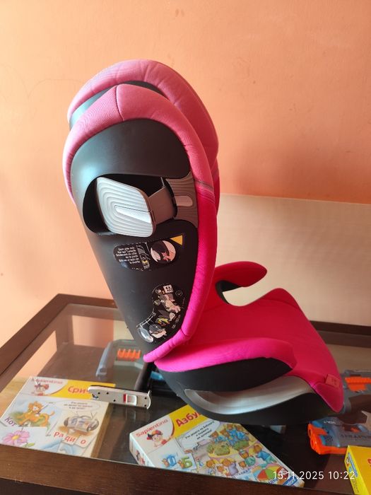 детско столче за кола Cybex Solution S i-Fix Gold - i-Size (100-150 см