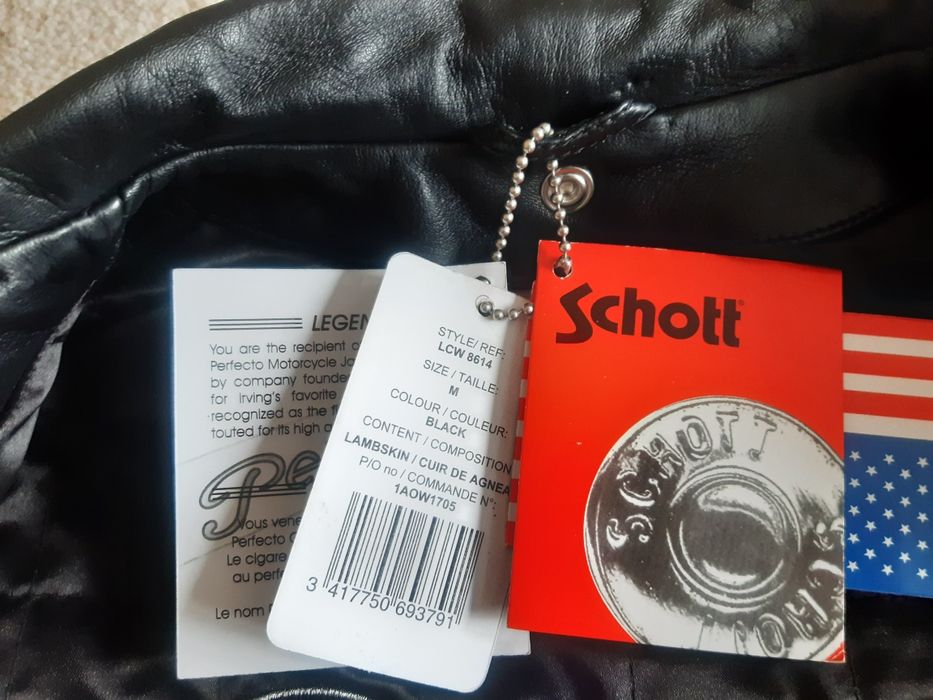 Дамско кожено яке Schott NYC