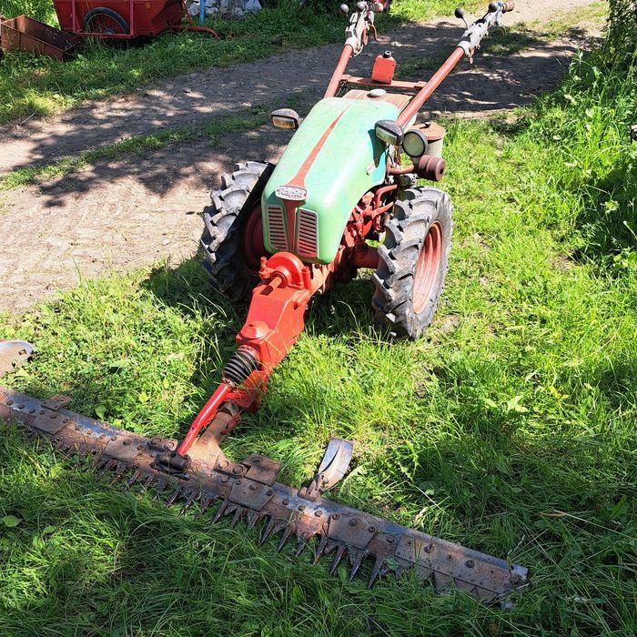 Motocositoare Rapid 505 elvețian cu grebla de întors adunat fîn