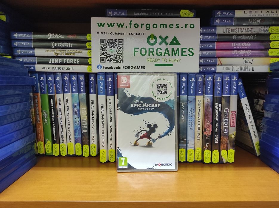 Joc Disney Epic Mickey: Rebrushed Nintendo Switch SIGILAT