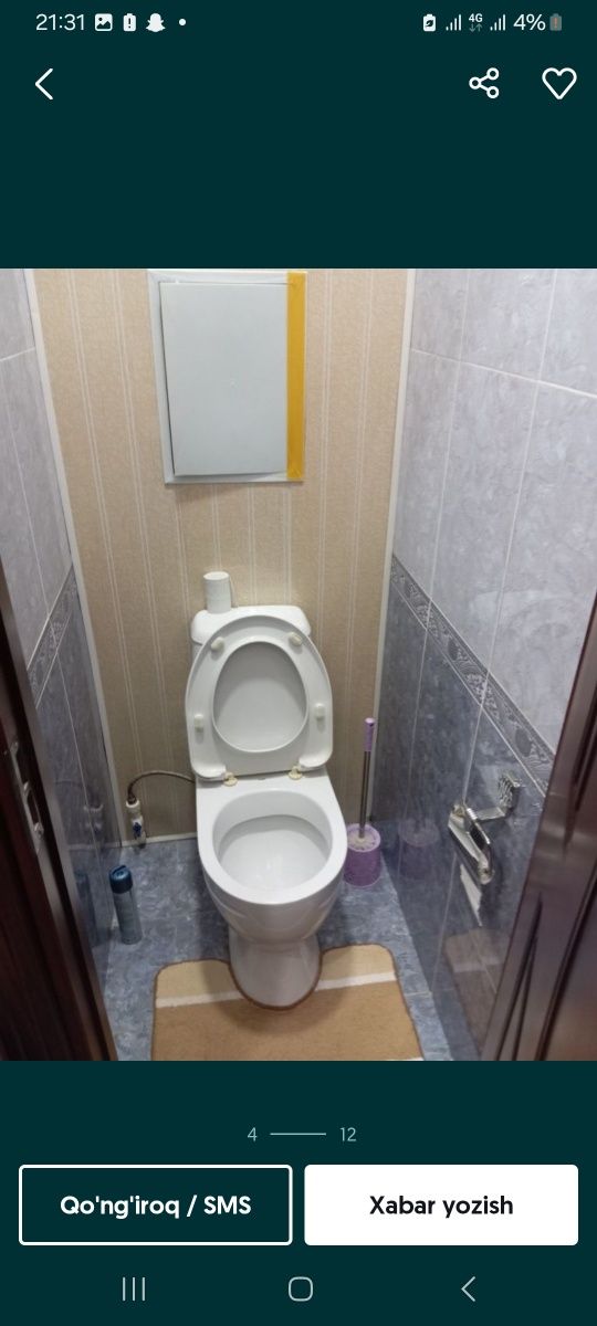 Qizlaga kvartira sampi