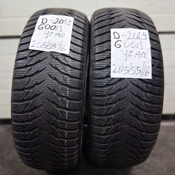 2×205/55/16 M+S.GOODYEAR.Stare excelenta.