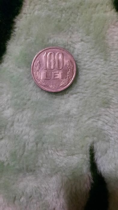 Monedă de colecție  100 de lei.din 1993 cu Mihai  Viteazu