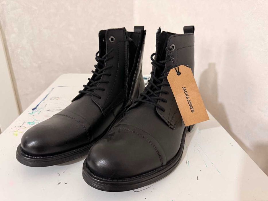 новый ботинок Jack & Jones (оригинал), made in Portugal