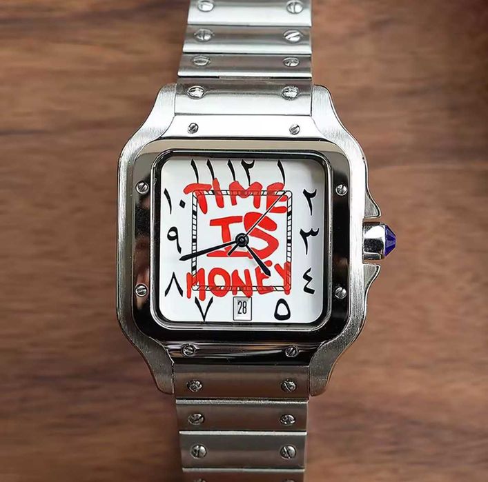 Seiko Mod автоматични часовници Time is Money F*ck 9-5