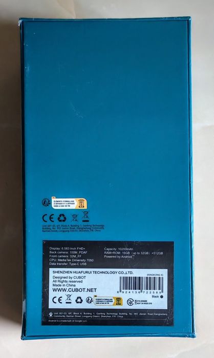 Smartphon-uri CUBOT, trei modele, super baterie, sigilate!