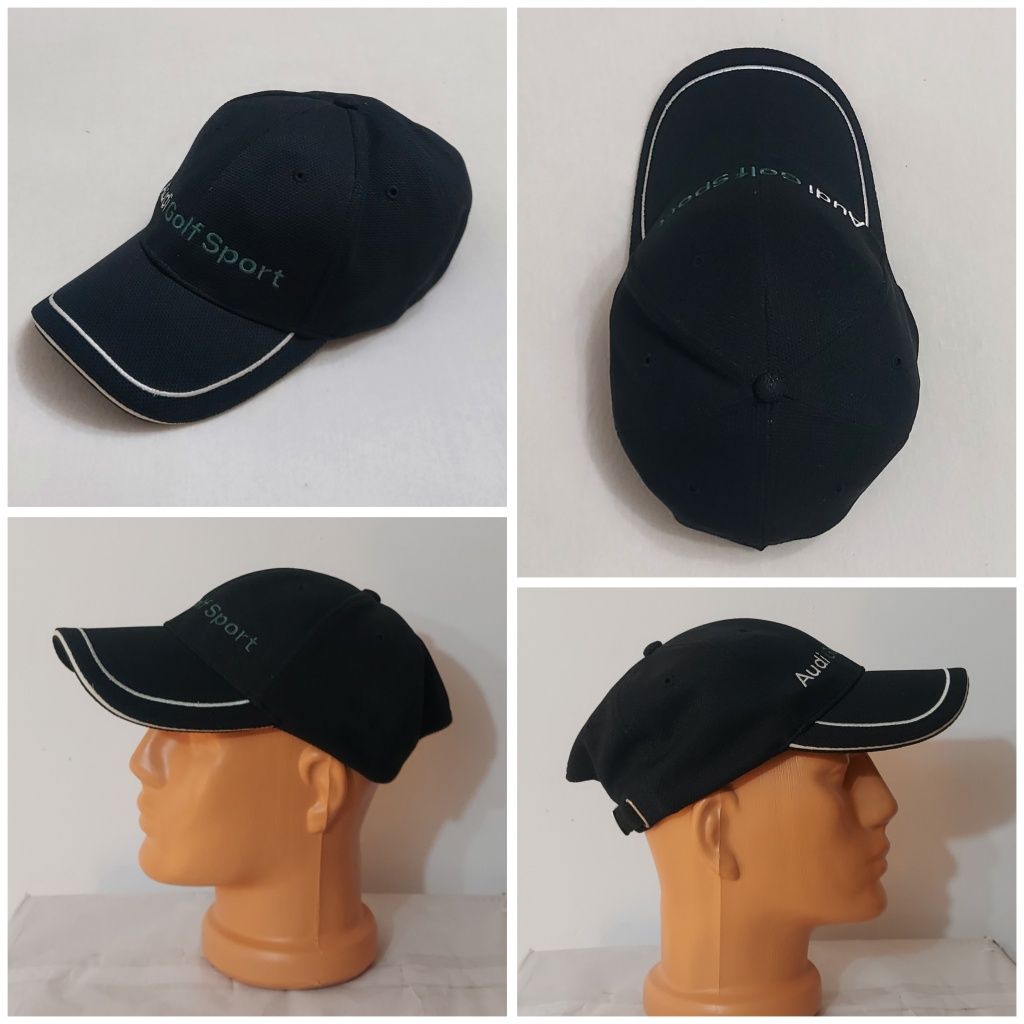 Sapca nouă Audi Golf Sport Snapback black, 100% lână, One Size