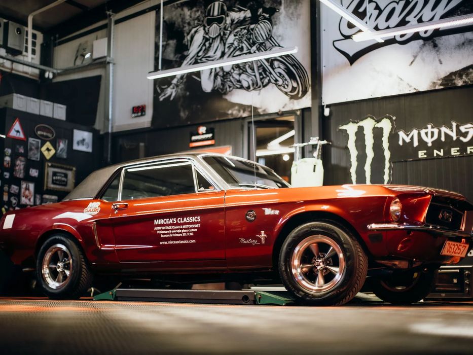 Ford Mustang Nou! 1968 Ford Mustang coupe - complet restaurat cu atestare istorica