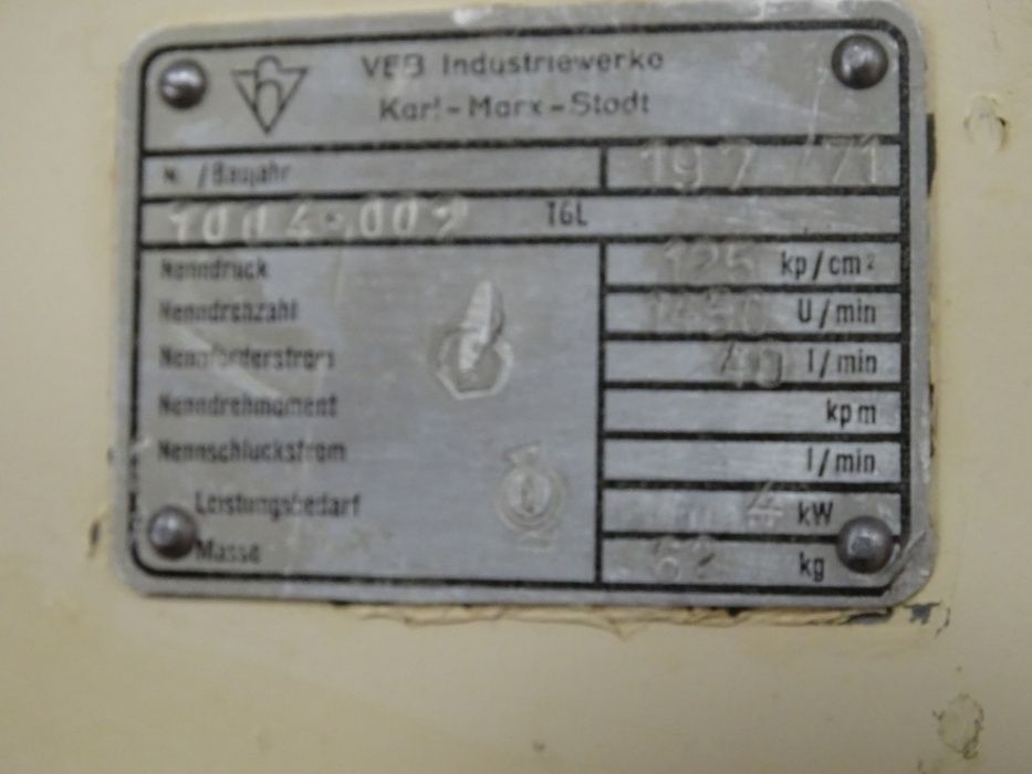 Хидравлична помпа ORSTA 40/125L TGL-1004.002