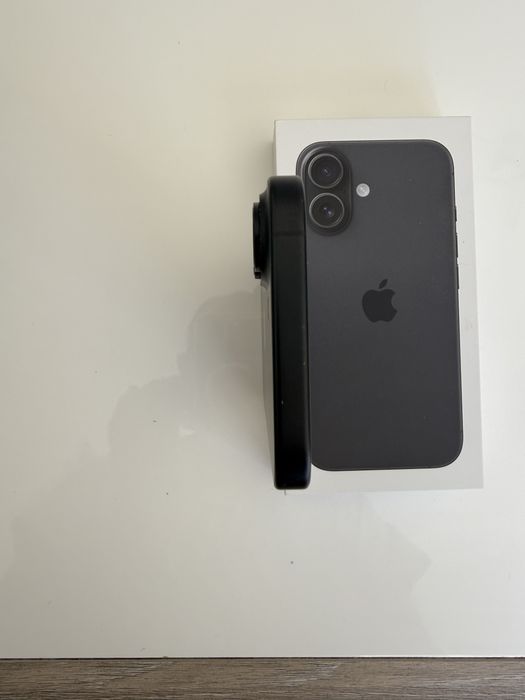 Iphone 16 negru 128gb procent baterie 100% garantie